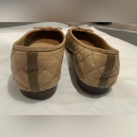 Authentic size 36 chanel cambon quilted leather ballet flats s - Picture 8 of 10